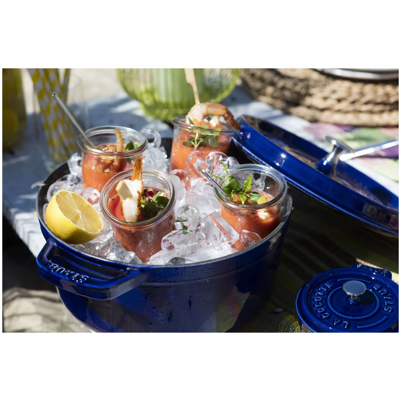 Staub Cocotte 28 Cm, Rond(e), Bleu Intense, Fonte 7 Staub Cocotte 28 Cm, Rond(e), Bleu Intense, Fonte – Image 5