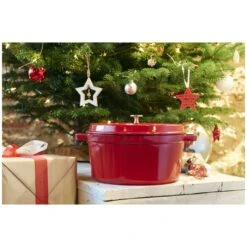 Staub Cocotte 30 Cm, Rond(e), Cerise, Fonte -Staub Soldes Boutique 000011021
