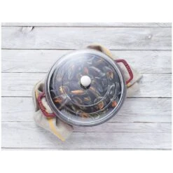 Staub Couvercle Bombé 28 Cm, Verre -Staub Soldes Boutique 000011638
