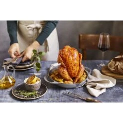 Staub Roaster 24 Cm, Fonte, Gris Graphite -Staub Soldes Boutique 000016759