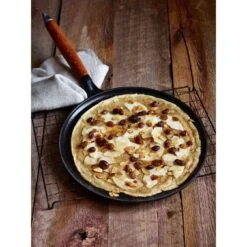 Staub Crêpière Avec Poignée En Bois 28 Cm, Fonte, Noir -Staub Soldes Boutique 000017017
