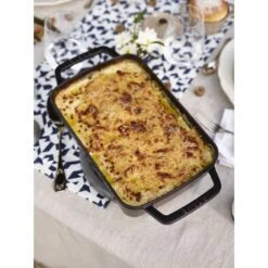 Staub Plat Empilable 30 X 20 Cm, Fonte -Staub Soldes Boutique 000017271