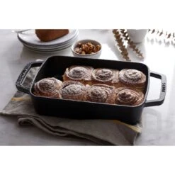 Staub Plat Empilable 30 X 20 Cm, Fonte 9 Staub Plat Empilable 30 X 20 Cm, Fonte -Staub Soldes Boutique 000018031