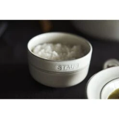 Staub Bol 10 Cm, Céramique, Truffe Blanche -Staub Soldes Boutique 000019560