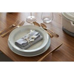 Staub Assiette 24 Cm, Céramique, Truffe Blanche -Staub Soldes Boutique 000019586