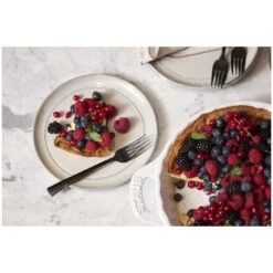 Staub Assiette Basse 20 Cm, Céramique, Truffe Blanche -Staub Soldes Boutique 000019628