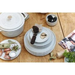 Staub Assiette Basse 15 Cm, Céramique, Truffe Blanche -Staub Soldes Boutique 000019657