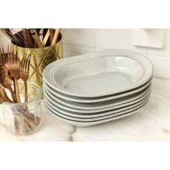 Staub Assiette 25 Cm, Céramique, Truffe Blanche -Staub Soldes Boutique 000019690