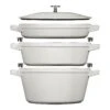 Staub Set Empilable 3-pcs, Fonte -Staub Soldes Boutique 1010892 1