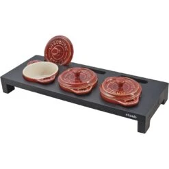 Staub Présentoir, 42 Cm X 16 Cm, Fibres De Bois -Staub Soldes Boutique 11907 00 4