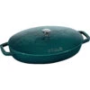 Staub Faitout Ovale La Mer, Trois Couches D'émail -Staub Soldes Boutique 36430 01 01 12a2c47ee0