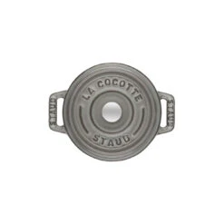 Staub Cocotte 12 Cm, Rond(e), Gris Graphite, Fonte -Staub Soldes Boutique 40500 106 0 2