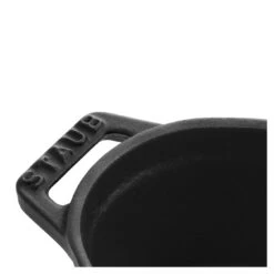 Staub Mini Cocotte 11 Cm, Ovale, Noir, Fonte -Staub Soldes Boutique 40500 111 0 4