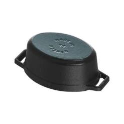 Staub Mini Cocotte 11 Cm, Ovale, Noir, Fonte -Staub Soldes Boutique 40500 111 0 7