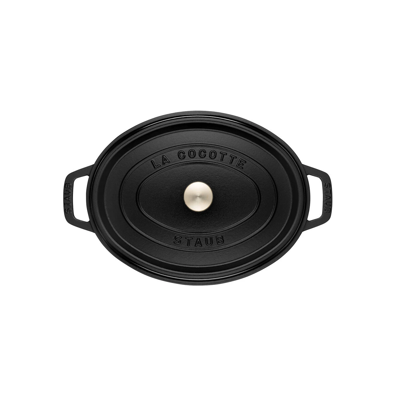 Staub Cocotte 33 Cm, Ovale, Noir, Fonte 6 Staub Cocotte 33 Cm, Ovale, Noir, Fonte â Image 4