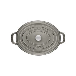 Staub Cocotte 37 Cm, Ovale, Gris Graphite, Fonte -Staub Soldes Boutique 40500 236 0 2