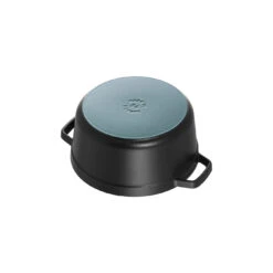 Staub Cocotte 24 Cm, Rond(e), Noir, Fonte -Staub Soldes Boutique 40500 241 0 12 1