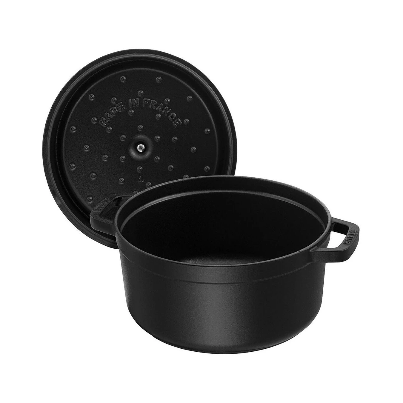 Staub Cocotte 16 Cm, Rond(e), Noir, Fonte 4 Staub Cocotte 16 Cm, Rond(e), Noir, Fonte – Image 2