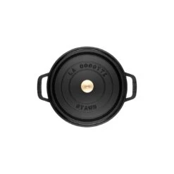 Staub Cocotte 20 Cm, Rond(e), Noir, Fonte 10 Staub Cocotte 20 Cm, Rond(e), Noir, Fonte -Staub Soldes Boutique 40500 241 0 8 3