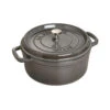 Staub Cocotte 18 Cm, Rond(e), Gris Graphite, Fonte