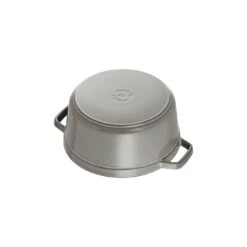 Staub Cocotte 24 Cm, Rond(e), Gris Graphite, Fonte 10 Staub Cocotte 24 Cm, Rond(e), Gris Graphite, Fonte -Staub Soldes Boutique 40500 246 0 6