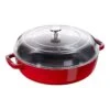 Staub Sauteuse Avec Couvercle En Verre 26 Cm, Fonte -Staub Soldes Boutique 40501 063 0 1