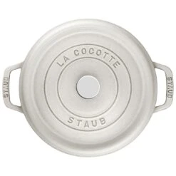 Staub Cocotte 18 Cm, Rond(e), Truffe Blanche, Fonte -Staub Soldes Boutique 40501 412 0 3