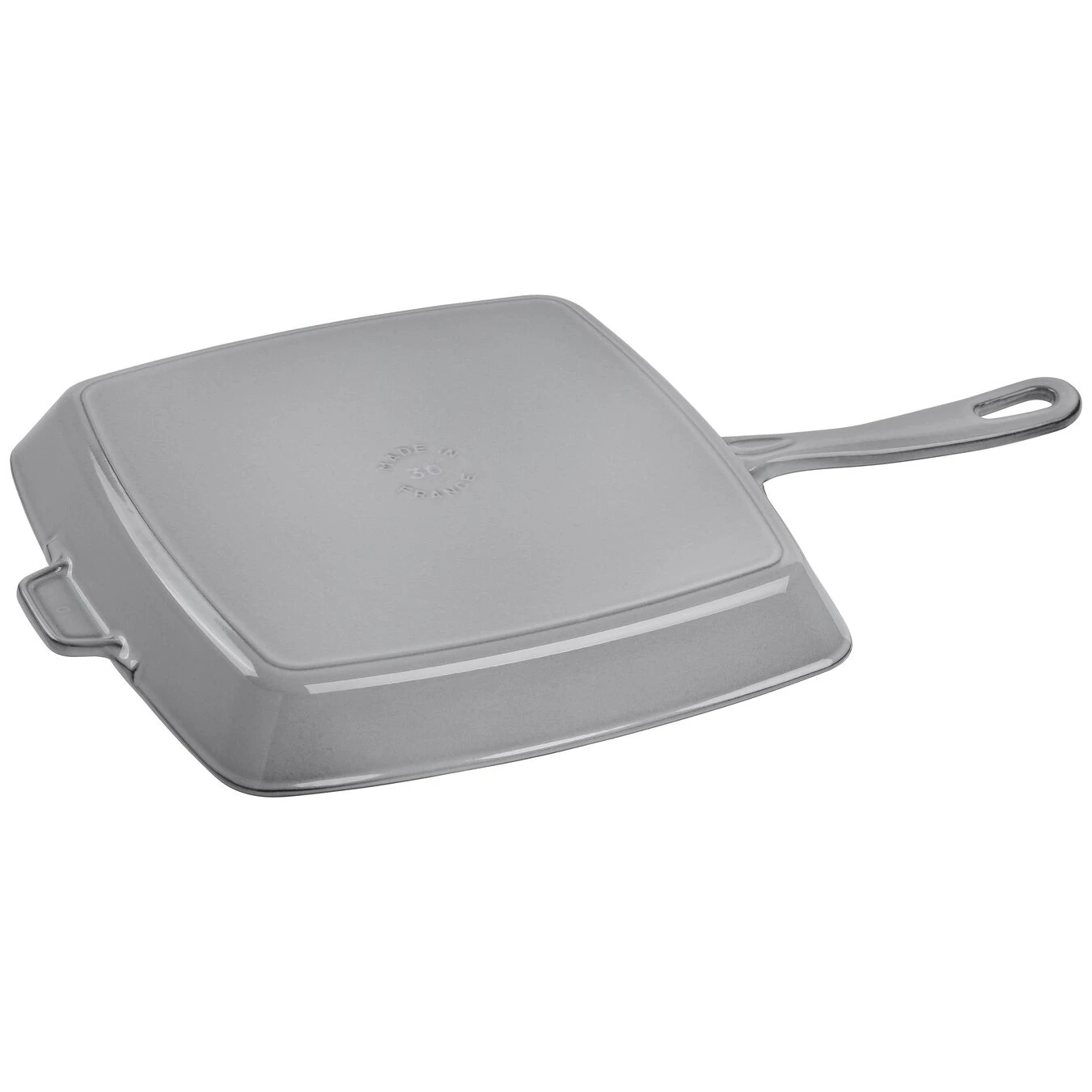 Staub Gril Américain 30 Cm, Fonte, Gris Graphite 4 Staub Gril Américain 30 Cm, Fonte, Gris Graphite – Image 2