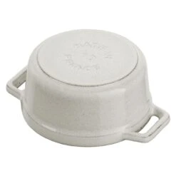 Staub Mini Cocotte 10 Cm, Rond(e), Truffe Blanche, Fonte -Staub Soldes Boutique 40501408 4