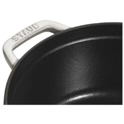 Staub Cocotte 20 Cm, Rond(e), Truffe Blanche, Fonte 11 Staub Cocotte 20 Cm, Rond(e), Truffe Blanche, Fonte -Staub Soldes Boutique 40501410 4