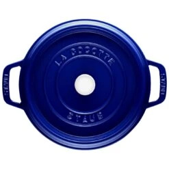Staub Cocotte 30 Cm, Rond(e), Bleu Intense, Fonte -Staub Soldes Boutique 40506 572 0 000000241