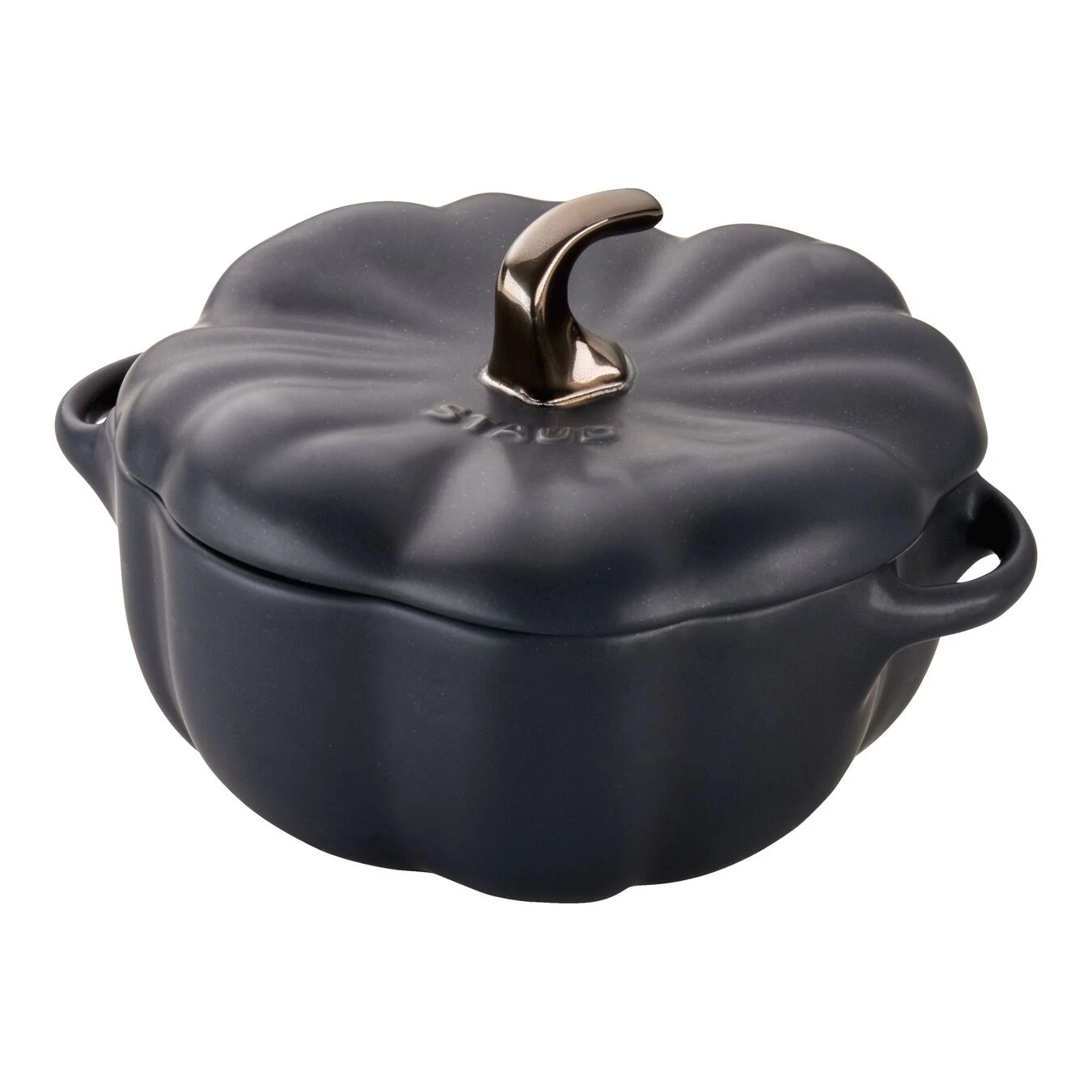 Staub Cocotte 15 Cm, Citrouille, Noir, Céramique 3 Staub Cocotte 15 Cm, Citrouille, Noir, Céramique