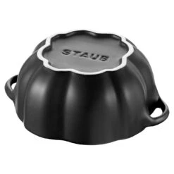 Staub Cocotte 15 Cm, Citrouille, Noir, Céramique 11 Staub Cocotte 15 Cm, Citrouille, Noir, Céramique -Staub Soldes Boutique 40508 549 0 3