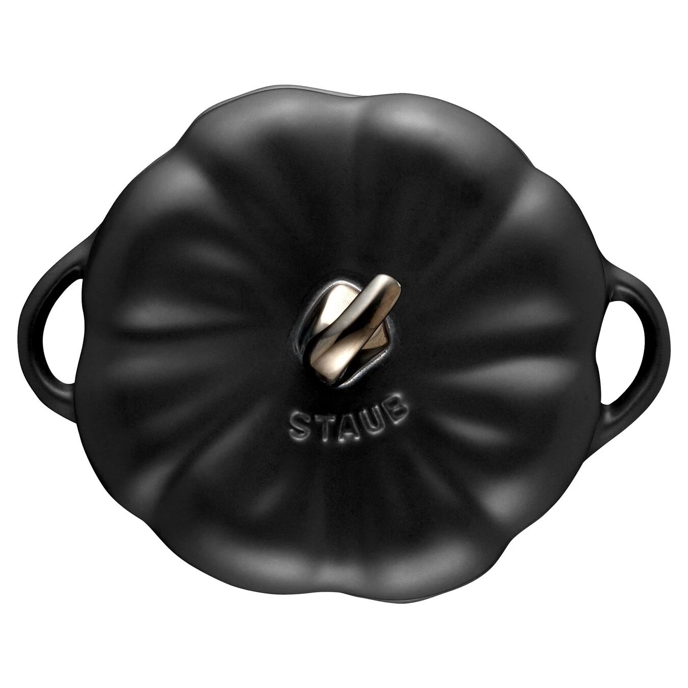 Staub Cocotte 15 Cm, Citrouille, Noir, Céramique 5 Staub Cocotte 15 Cm, Citrouille, Noir, Céramique – Image 3