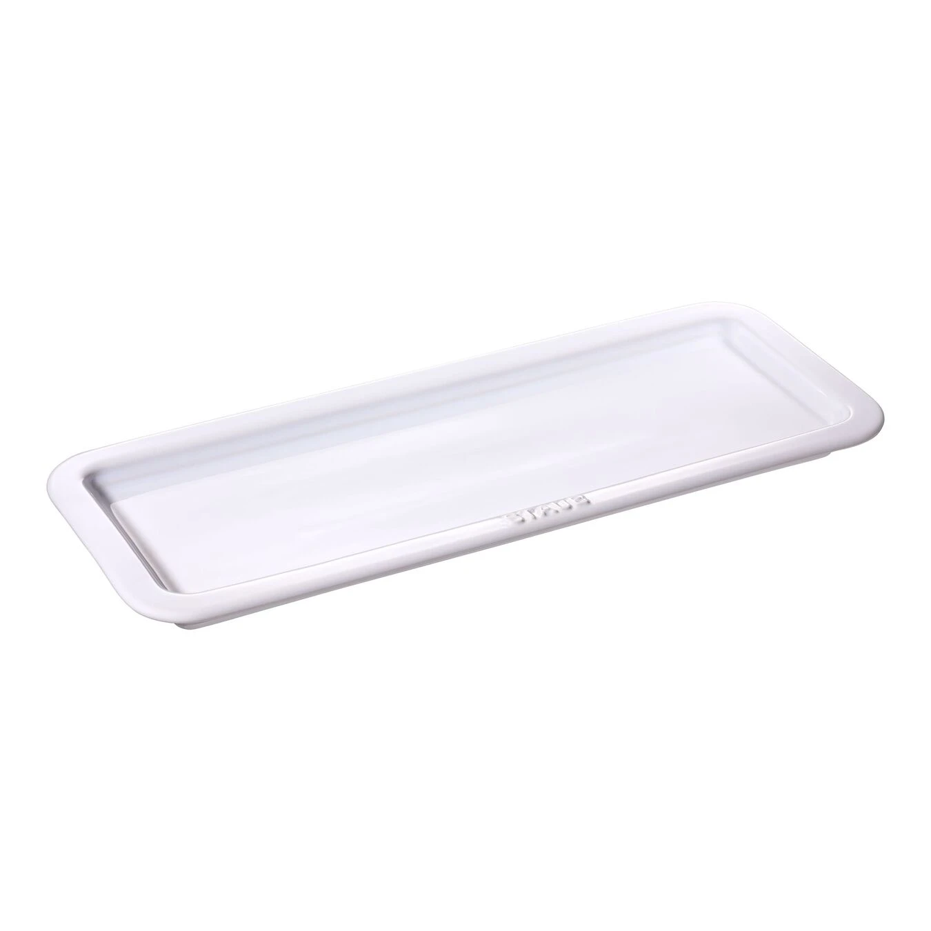 Staub Assiette 36 Cm X 14 Cm, Céramique, Blanc Pur 3 Staub Assiette 36 Cm X 14 Cm, Céramique, Blanc Pur