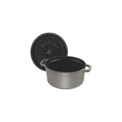 Staub Cocotte 26 Cm, Rond(e), Gris Graphite, Fonte -Staub Soldes Boutique 40509 304 0 5 2