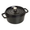 Staub Cocotte 22 Cm, Rond(e), Noir, Fonte -Staub Soldes Boutique 40509 305 0 1