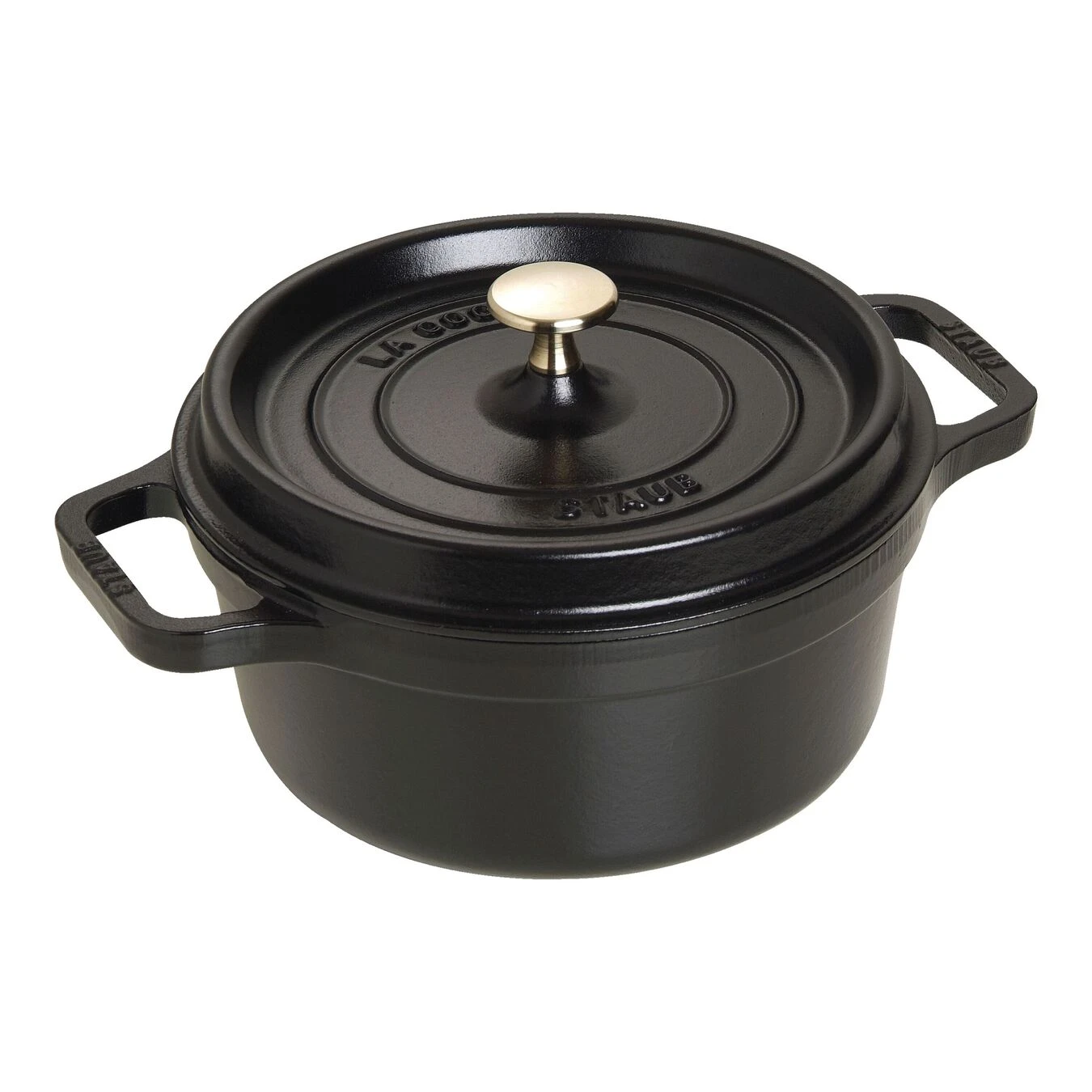 Staub Cocotte 22 Cm, Rond(e), Noir, Fonte 3 Staub Cocotte 22 Cm, Rond(e), Noir, Fonte