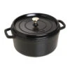 Staub Cocotte 26 Cm, Rond(e), Noir, Fonte 2 Staub Cocotte 26 Cm, Rond(e), Noir, Fonte -Staub Soldes Boutique 40509 310 0 1