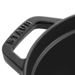Staub Cocotte 31 Cm, Ovale, Noir, Fonte -Staub Soldes Boutique 40509 315 0 6 3