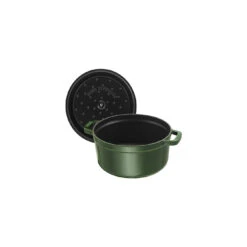 Staub Cocotte 22 Cm, Rond(e), Basilic, Fonte -Staub Soldes Boutique 40509 354 0 5 1