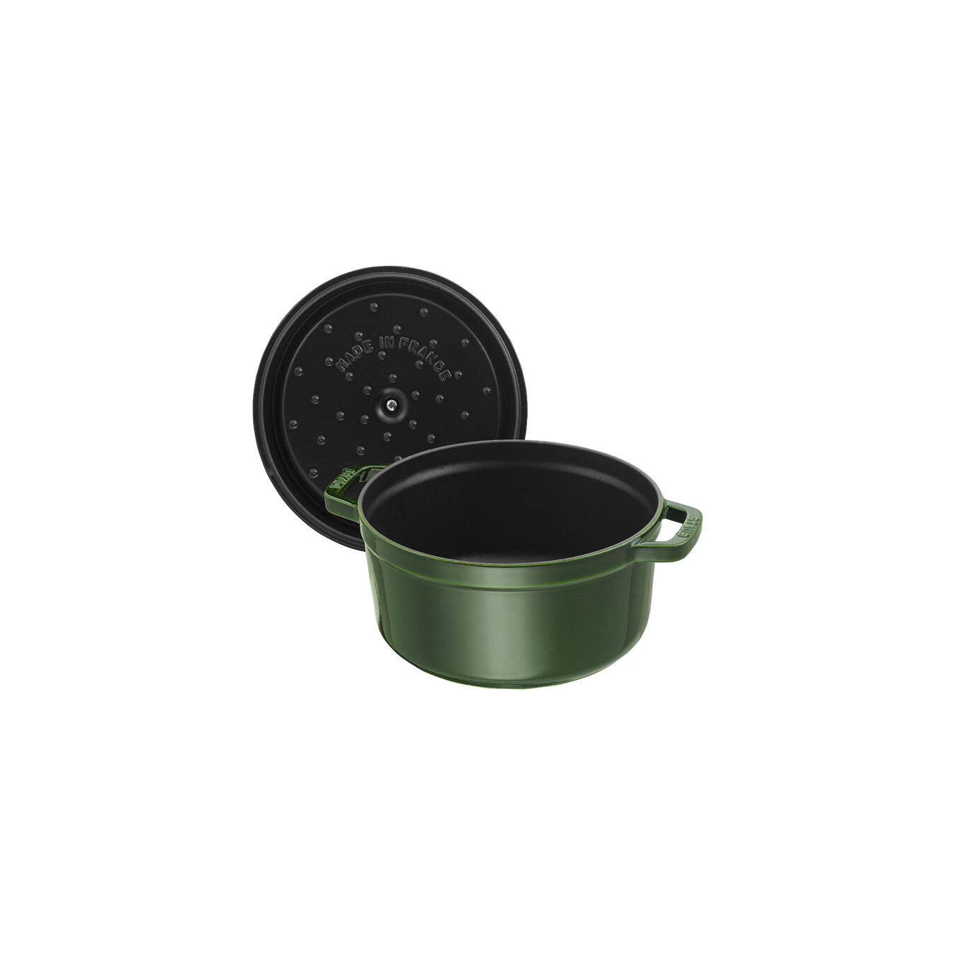 Staub Cocotte 28 Cm, Rond(e), Basilic, Fonte 4 Staub Cocotte 28 Cm, Rond(e), Basilic, Fonte – Image 2