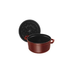 Staub Cocotte 22 Cm, Rond(e), Grenadine, Fonte -Staub Soldes Boutique 40509 355 0 5