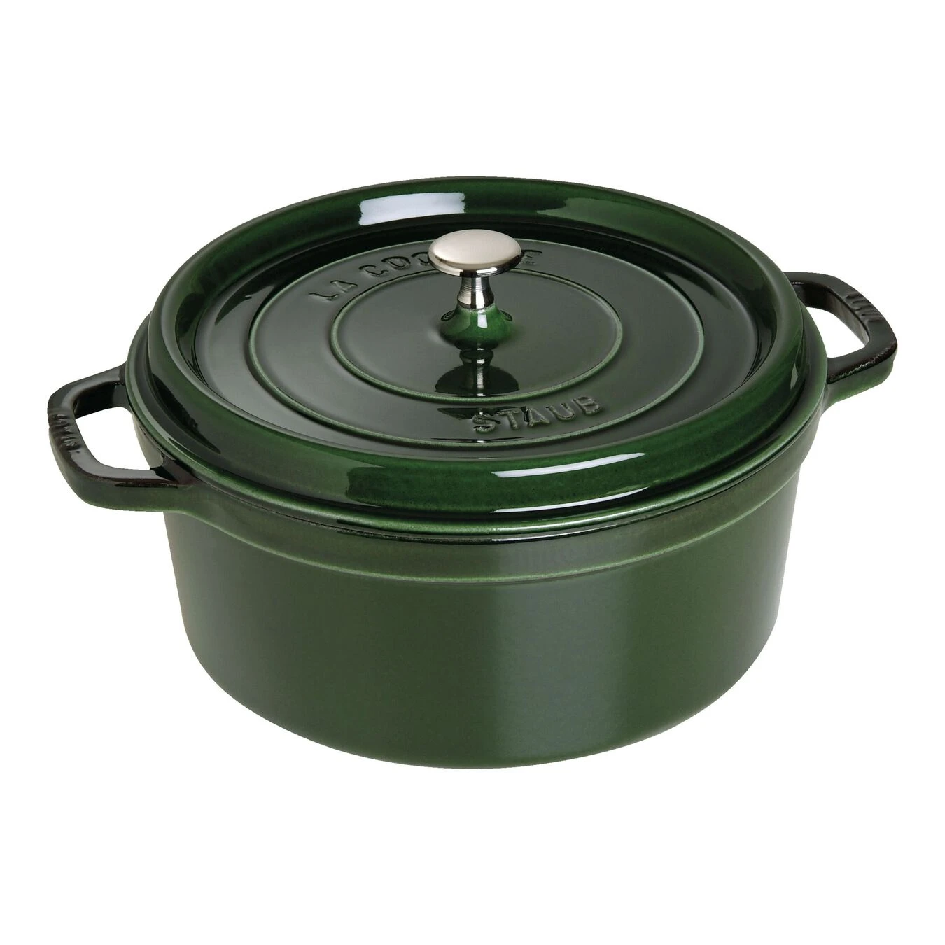 Staub Cocotte 28 Cm, Rond(e), Basilic, Fonte 3 Staub Cocotte 28 Cm, Rond(e), Basilic, Fonte