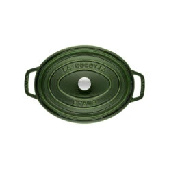 Staub Cocotte 31 Cm, Ovale, Basilic, Fonte -Staub Soldes Boutique 40509 363 0 2
