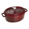 Staub Cocotte 29 Cm, Ovale, Grenadine, Fonte