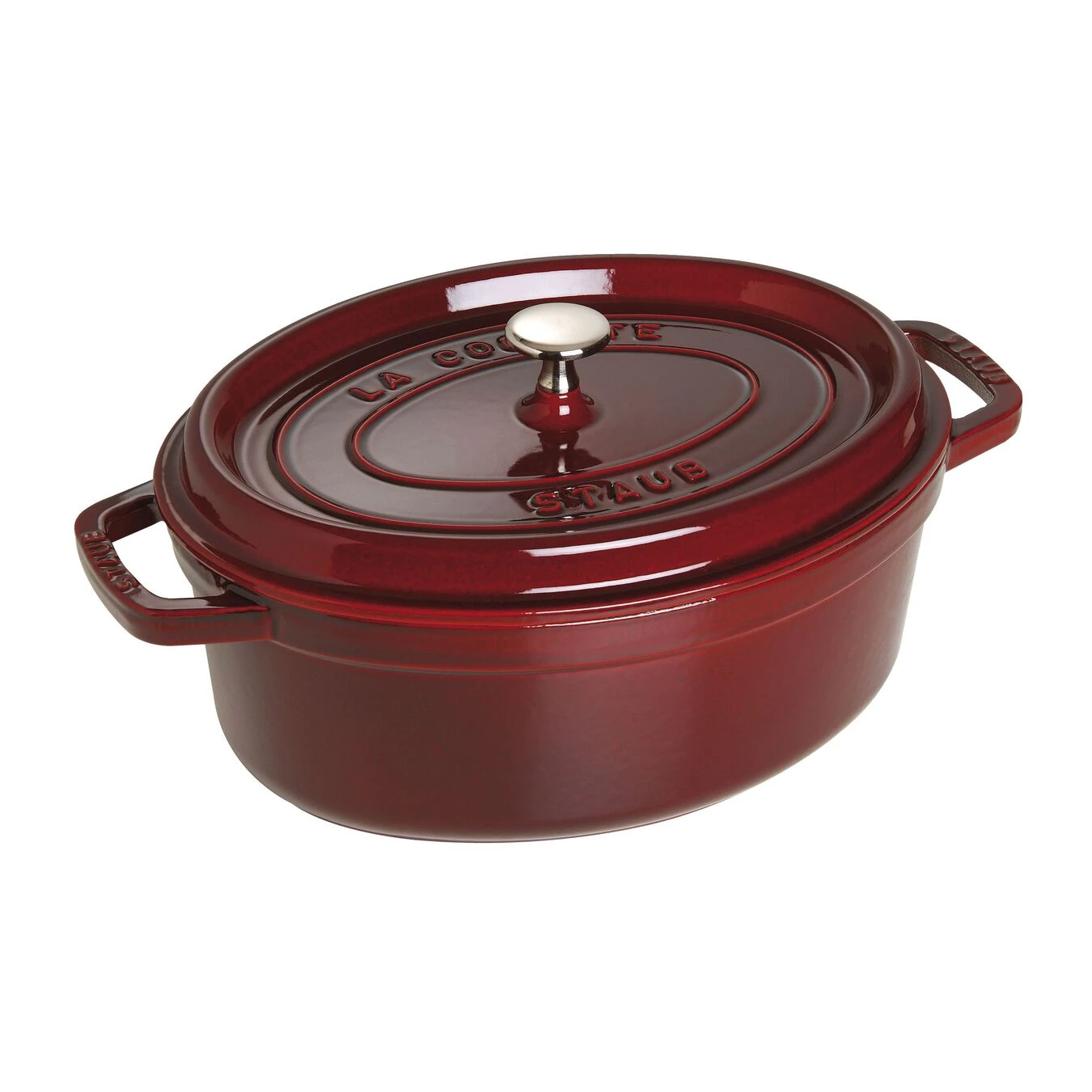 Staub Cocotte 31 Cm, Ovale, Grenadine, Fonte 4 Staub Cocotte 31 Cm, Ovale, Grenadine, Fonte â Image 2