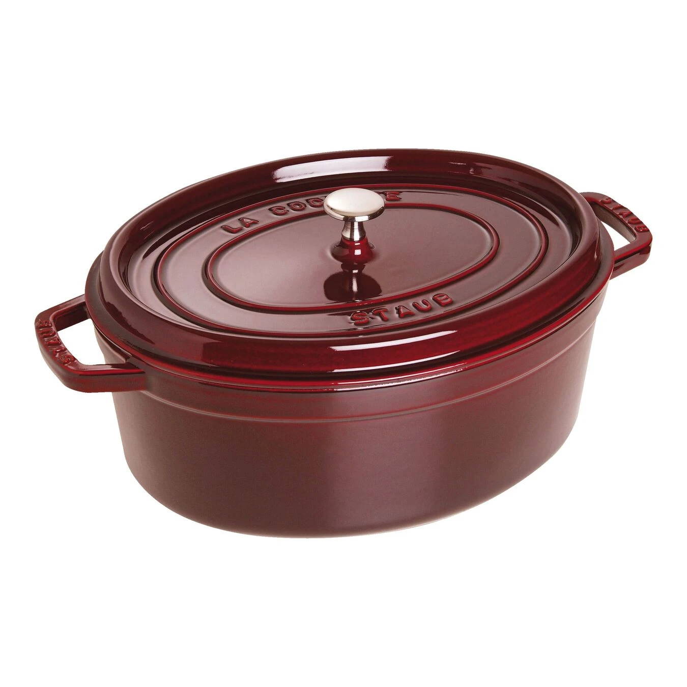 Staub Cocotte 31 Cm, Ovale, Grenadine, Fonte 3 Staub Cocotte 31 Cm, Ovale, Grenadine, Fonte