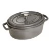 Staub Cocotte 37 Cm, Ovale, Gris Graphite, Fonte -Staub Soldes Boutique 40509 369 1
