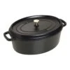 Staub Cocotte 37 Cm, Ovale, Noir, Fonte 1 Staub Cocotte 37 Cm, Ovale, Noir, Fonte -Staub Soldes Boutique 40509 370 0 1